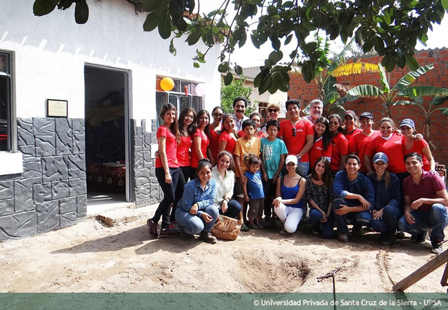 Estudiantes de Arquitectura construyeron la 4° Vivienda Germinal