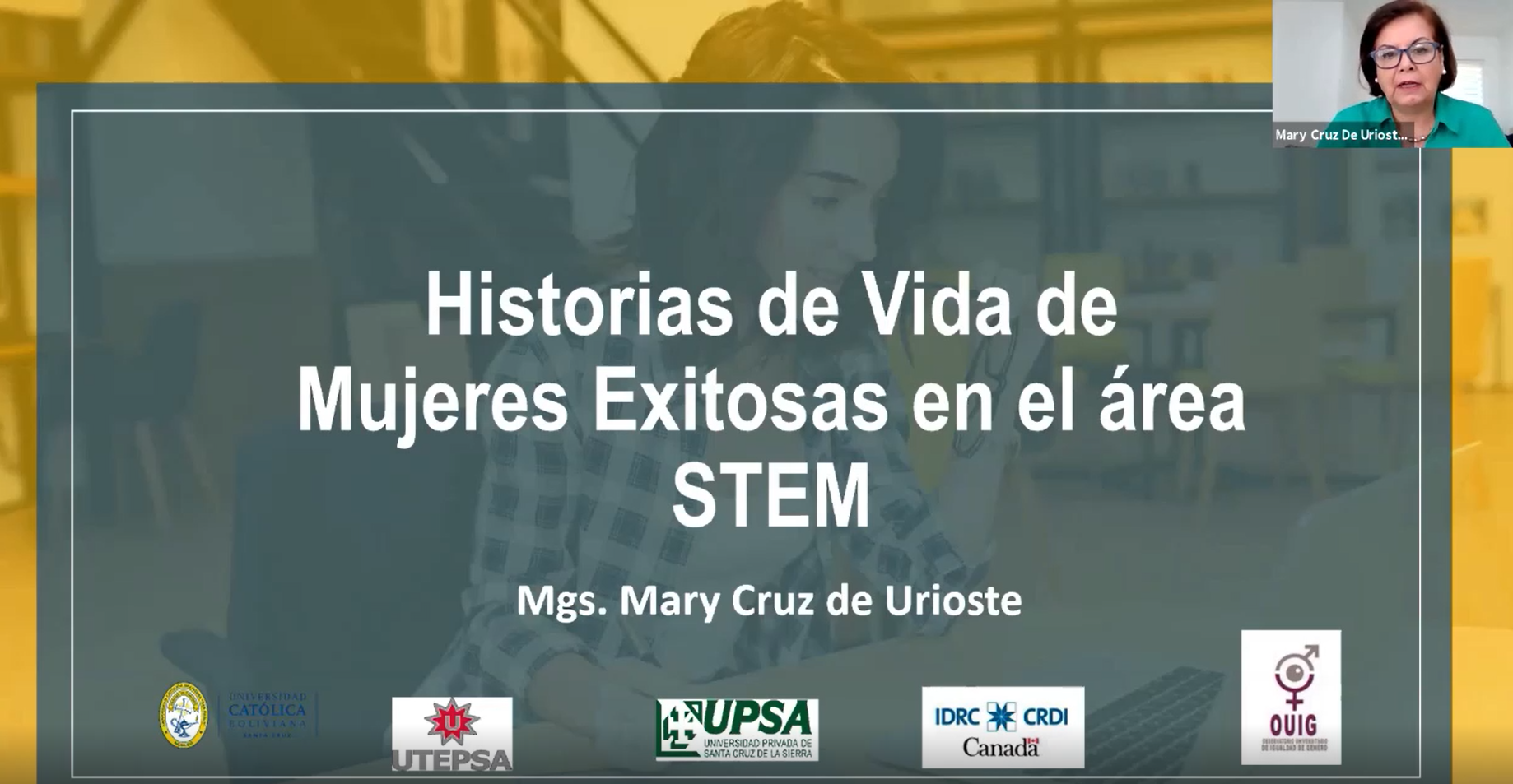 Investigación sobre rol de las mujeres en áreas STEM